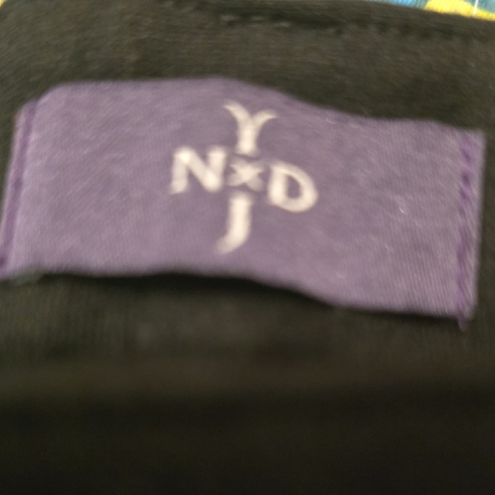 NYDJ Black Straight Leg Pants